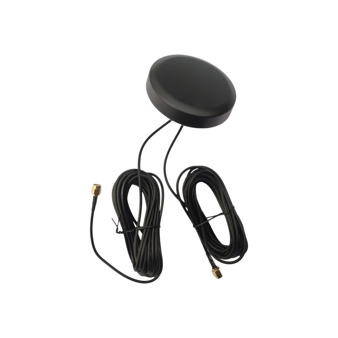 80 mm 2×4G + GPS Antenna Set with 1 m Cables – ANT-OPT-2X4G-GPS-1M