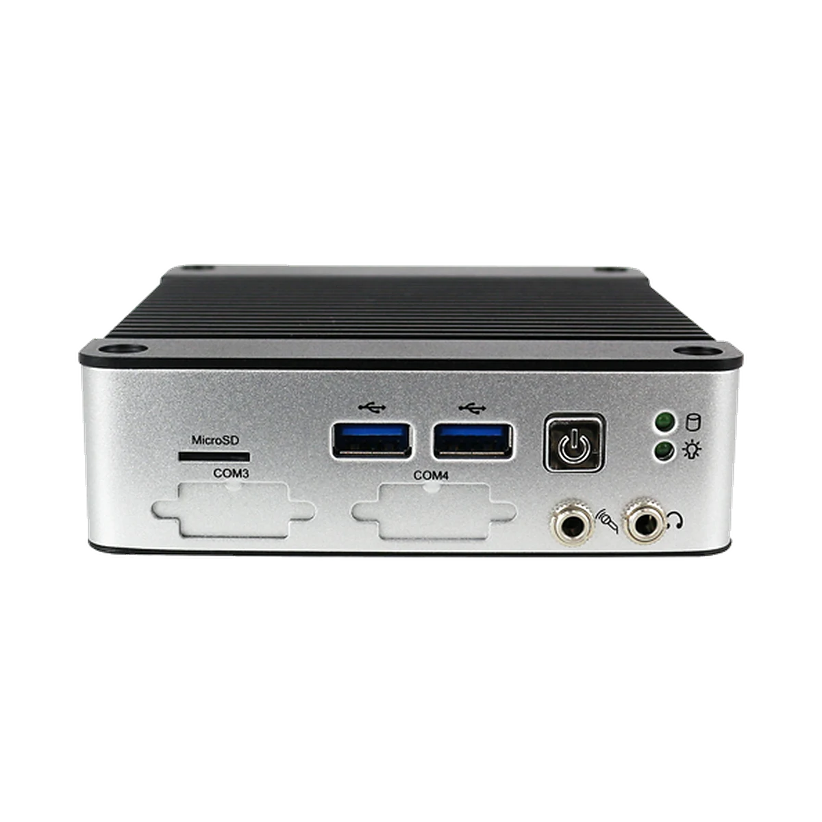 DMP EBOX-58E-L2C2F-AP Fanloze industriële mini-pc