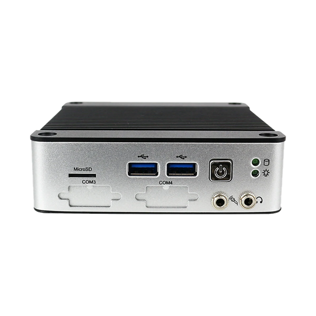 DMP EBOX-58E-L2C2F-AP Fanloze industriële mini-pc