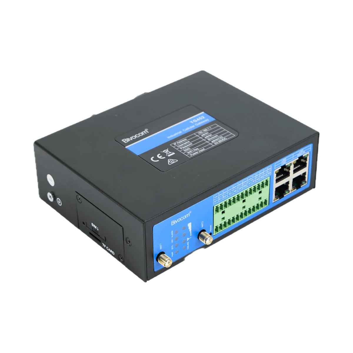 Bivocom TG451 and TG452 industrial 4G LTE and LoRa IoT gateways with Wi-Fi for reliable wireless connectivity and edge applications.
