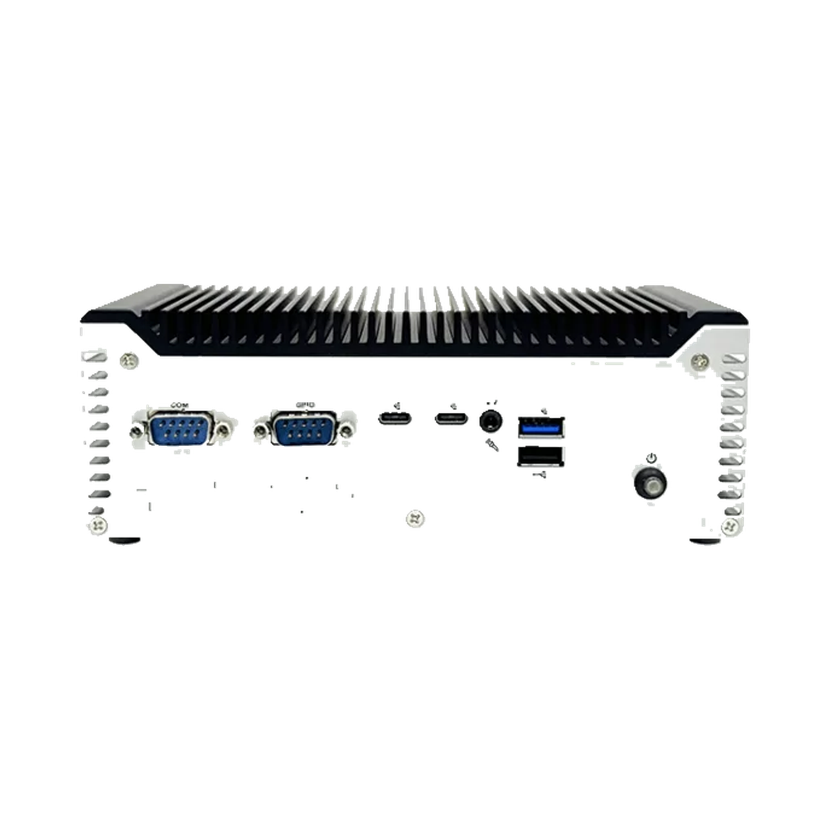DMP EBOX EHLH X6412 Barebone industriële pc met 8 USB